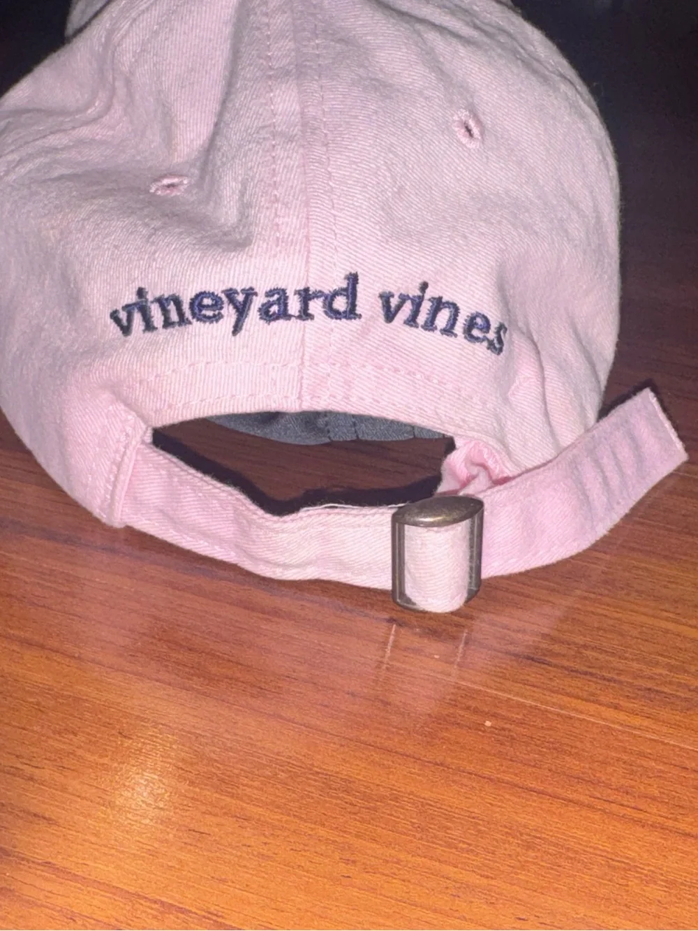 FREE Vineyard Vines Hat Virginia Light Pink Blue Whale Logo Adjustable